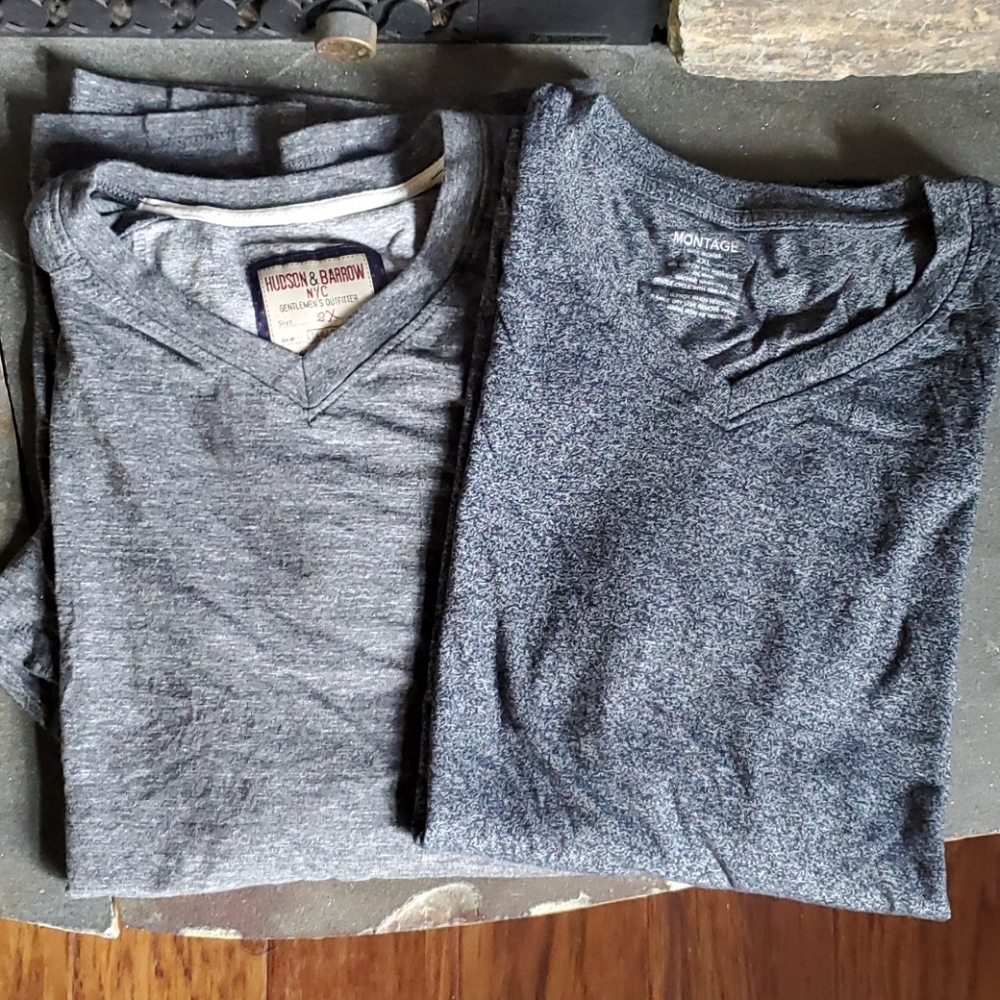 Mens V-neck T-shirt bundle